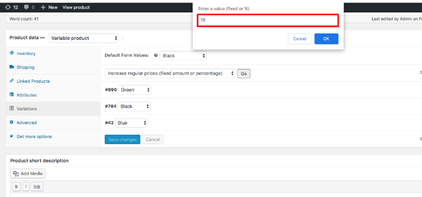 Adding a Fixed value 