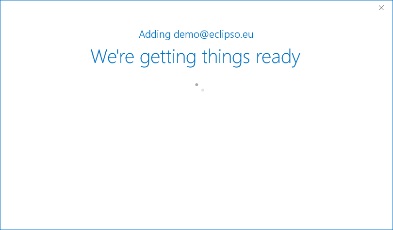 Microsoft Outlook 2019 / 365 - Automatic configuration